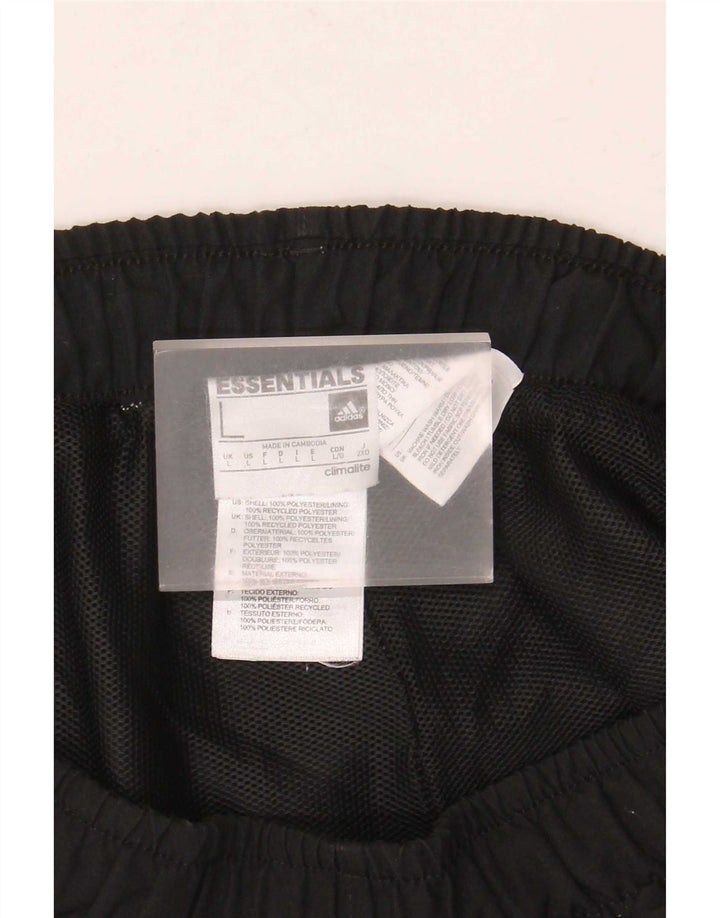 Ανδρικό σορτς Adidas Climalite Sport μεγάλο μαύρο πολυεστέρα