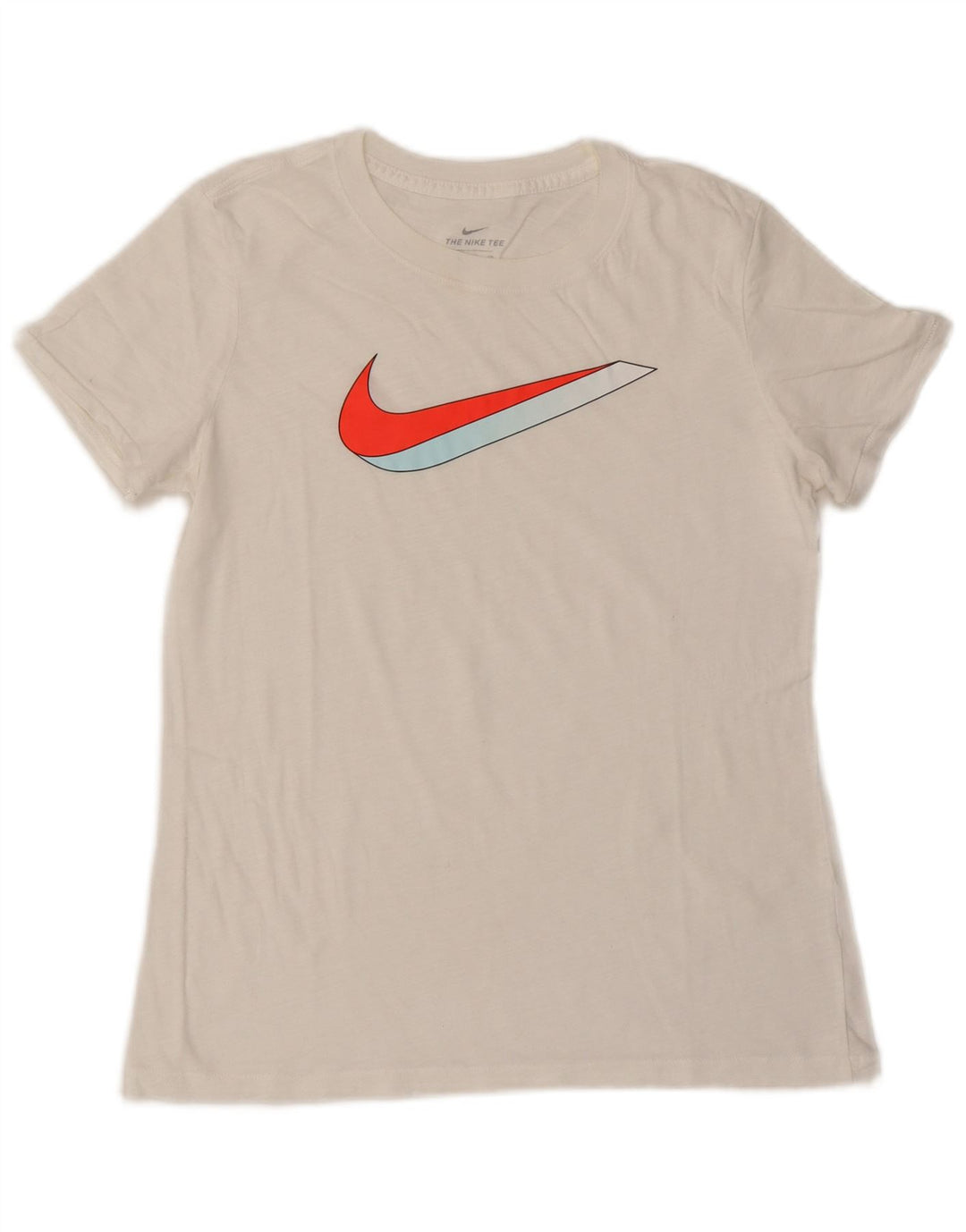 Γυναικείο γραφικό μπλουζάκι Nike Top UK 10 Small White