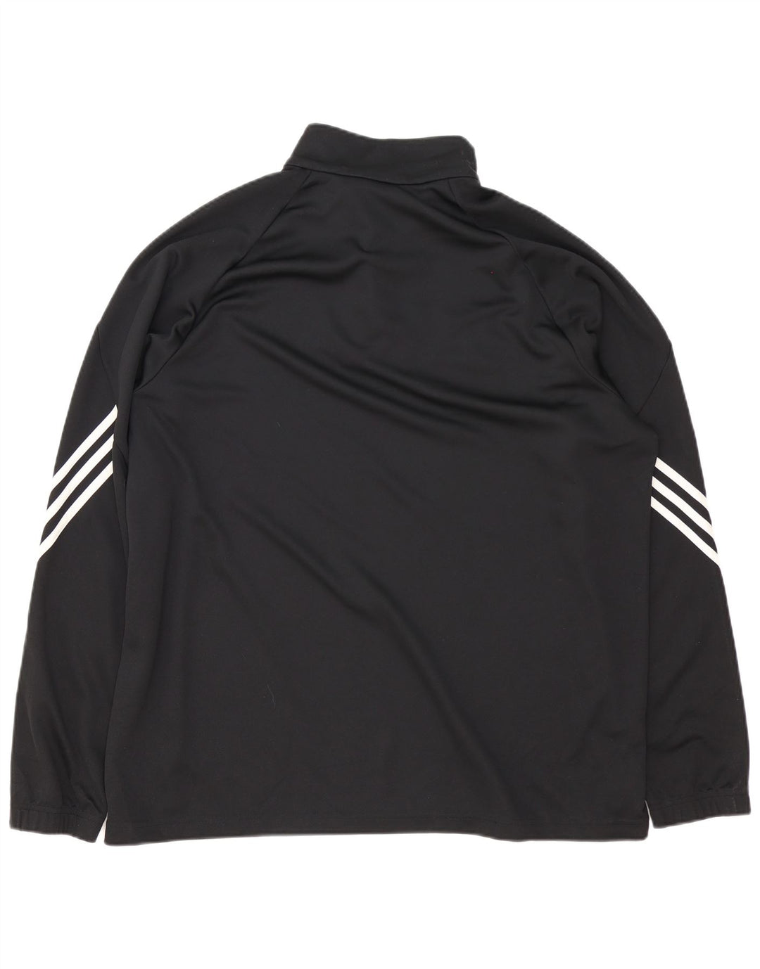 Adidas Ανδρική φόρμα πουλόβερ με φερμουάρ Climalite Top 2XL Μαύρο Πολυεστέρα