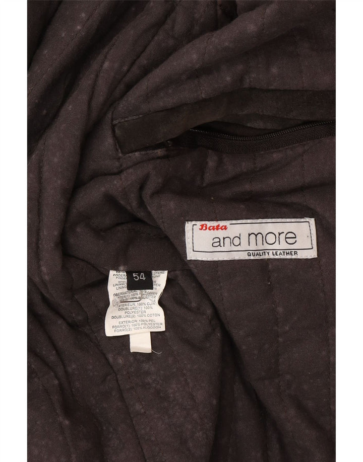 Bata and More Ανδρικό Suede Jacket IT 54 2XL Καφέ Δερμάτινο