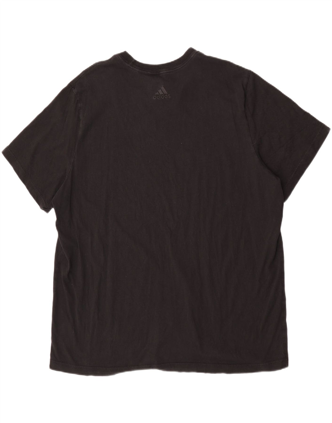 Ανδρικό γραφικό T-Shirt Adidas Top 2XL Μαύρο βαμβακερό