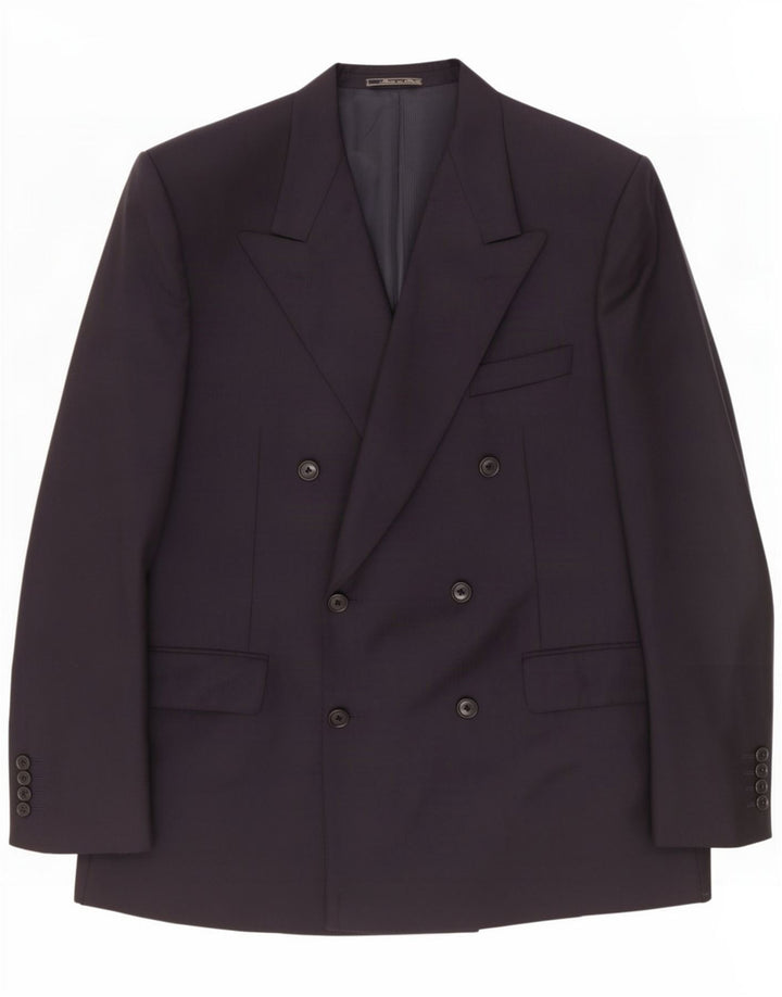 Ανδρικό σακάκι σακάκι Corneliani UK 40 Large Navy Blue Wool