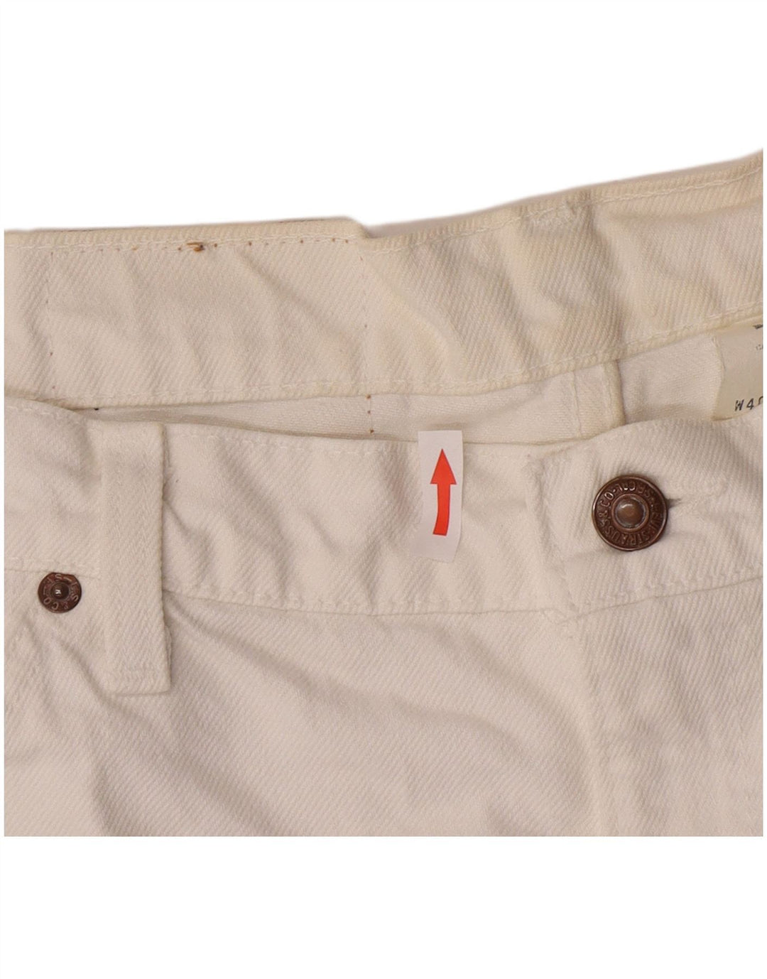 Ανδρικό τζιν σορτς Levi's 550 W40 XL Λευκό βαμβακερό