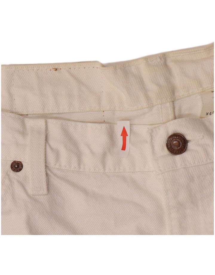 Ανδρικό τζιν σορτς Levi's 550 W40 XL Λευκό βαμβακερό