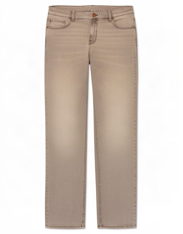 Marks & Spencer Γυναικεία ίσια τζιν UK 16 Large W30 L29 Γκρι βαμβακερό