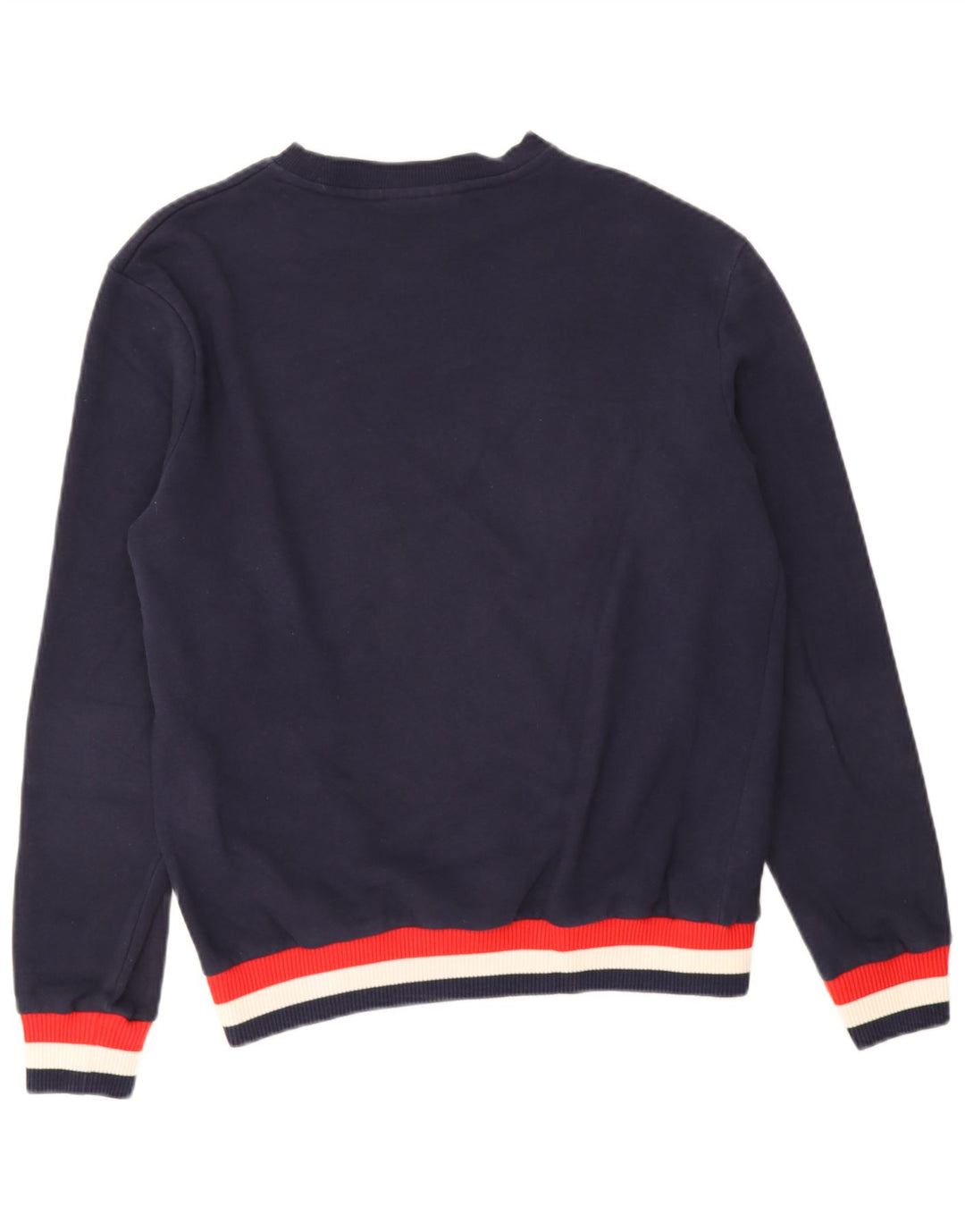 Ανδρικό γραφικό φούτερ Fila Jumper Medium Navy Blue Βαμβακερό