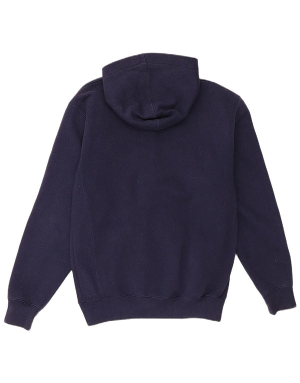 Ralph Lauren Boys πουλόβερ με κουκούλα με φερμουάρ 15-16 ετών XL Navy Blue Cotton