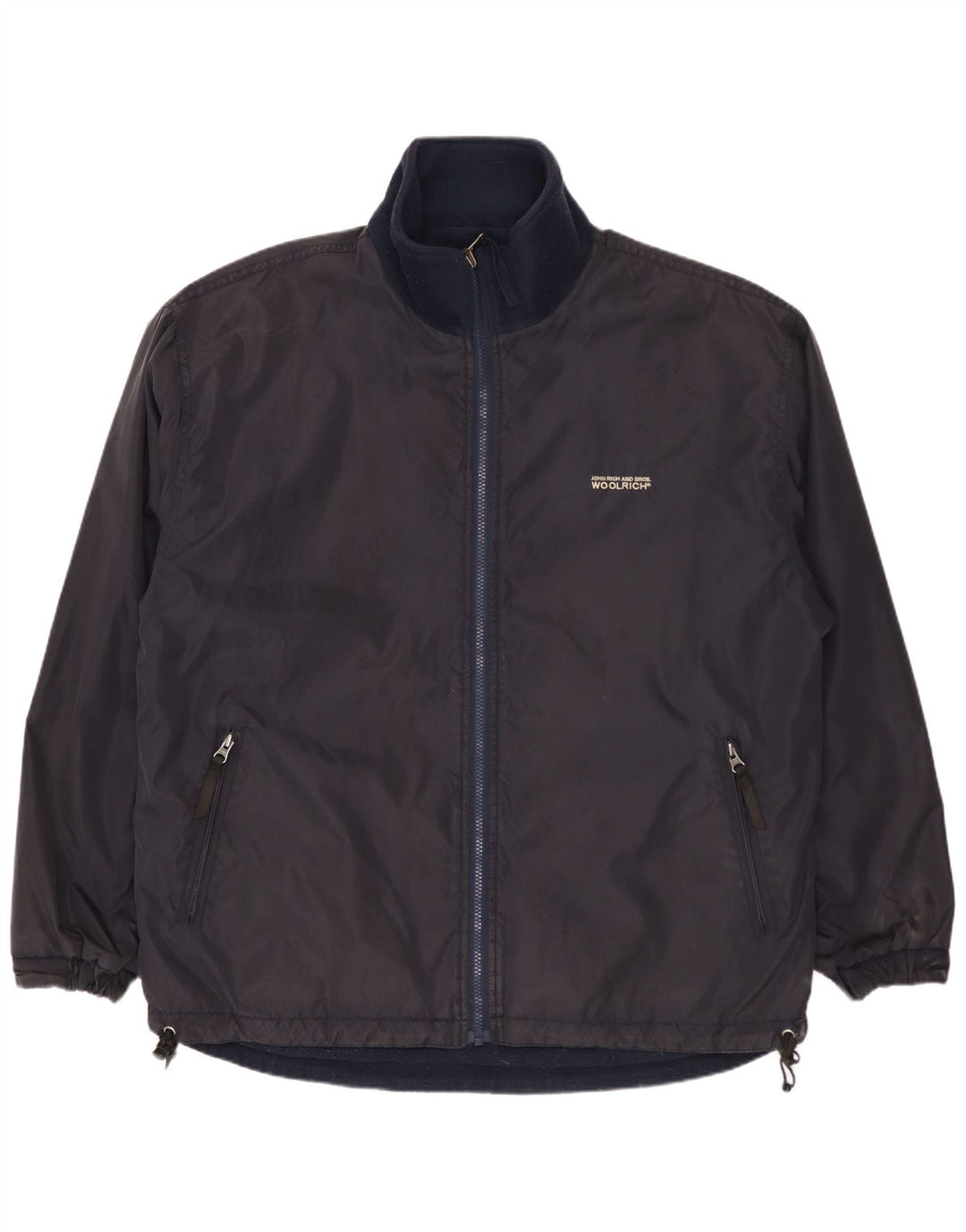 Ανδρικό αναστρέψιμο μπουφάν WOOLRICH UK 40 Large Navy Blue Nylon
