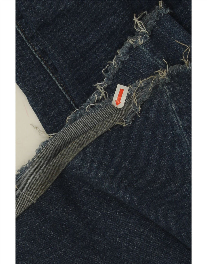Γυναικείο ψηλό ψηλό τζιν Levi's flared W25 L32 Navy Blue Cotton