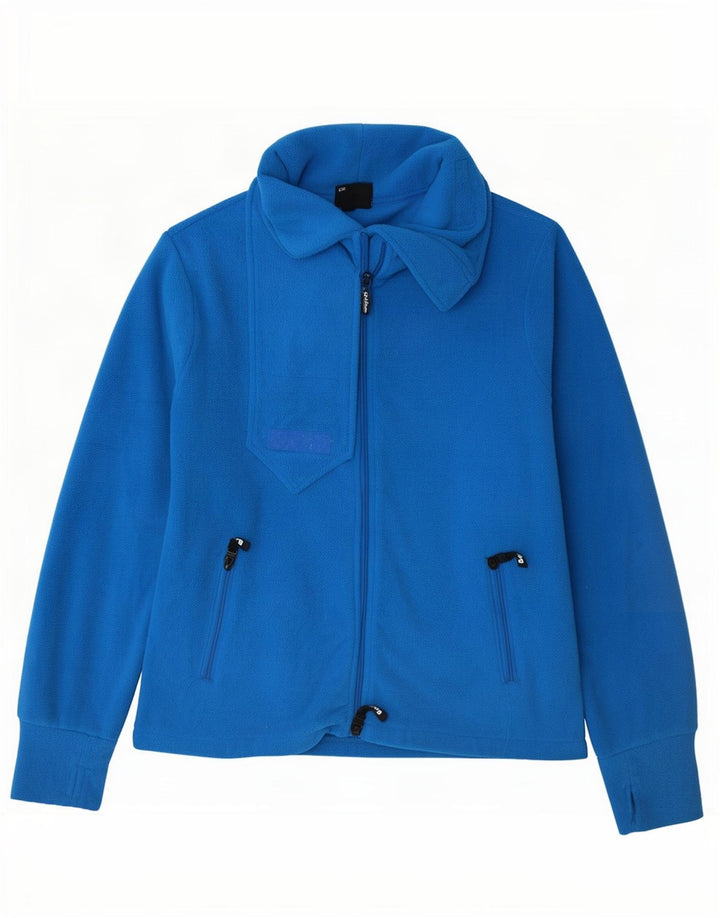 Γυναικείο Fleece Jacket Πάγκος UK 14 Large Blue Polyester
