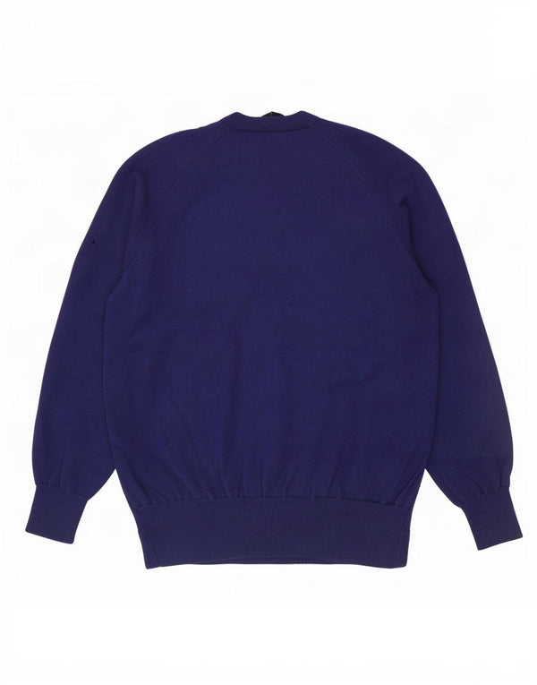 Fred Perry Ανδρικό πουλόβερ με λαιμόκοψη με λαιμόκοψη μεγάλου χρώματος μάλλινο