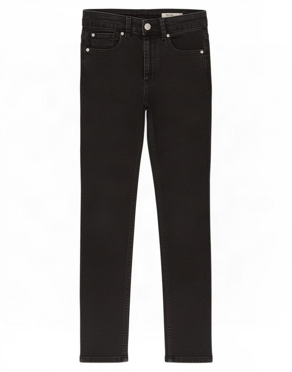 Marks & Spencer Womens The Lily Slim Jeans UK 8 Small W26 L26 Black Cotton
