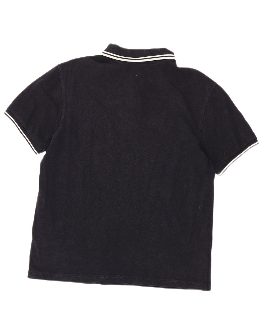Fred Perry Ανδρικό πουκάμισο πόλο μεσαίου μπλε βαμβακερό