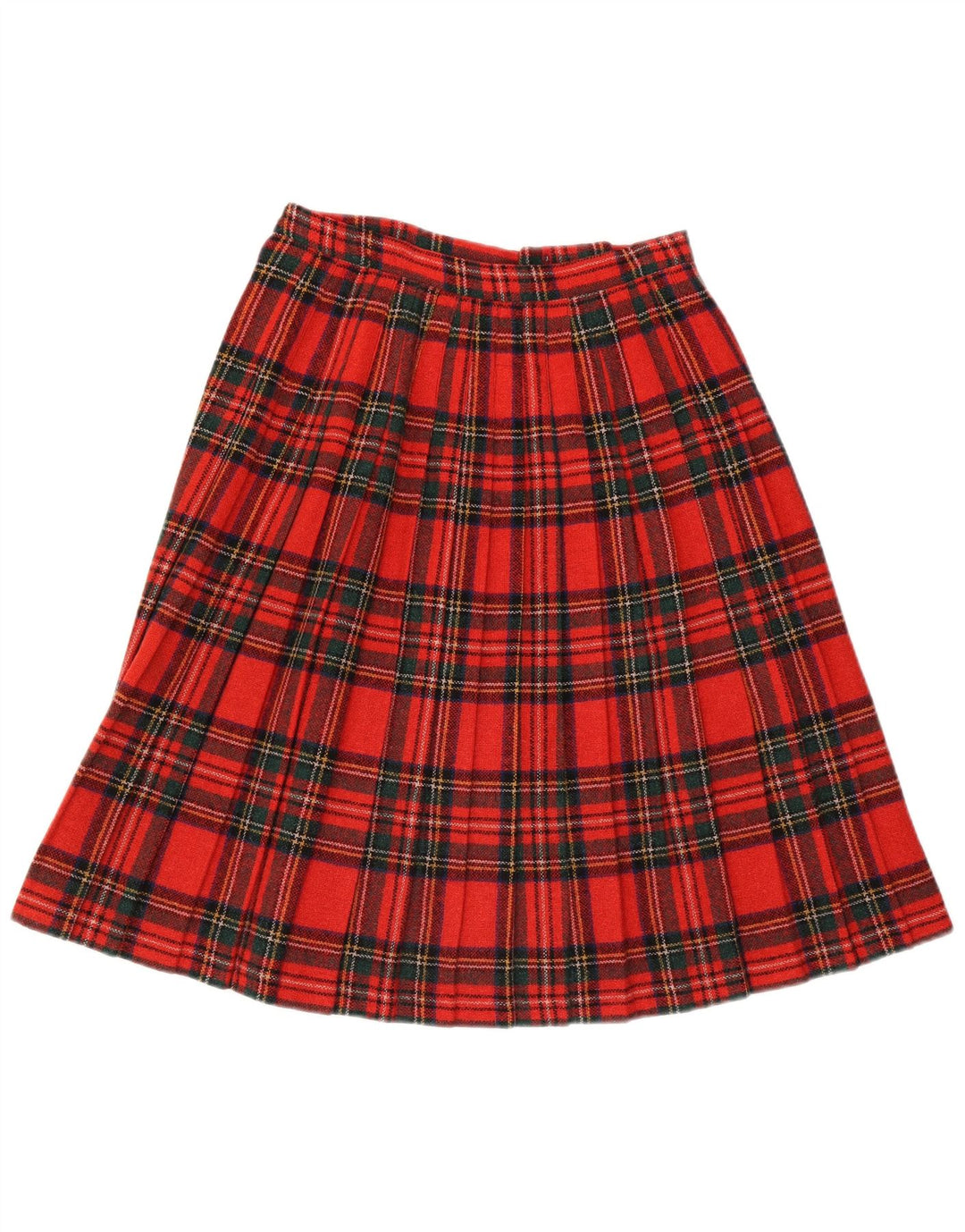 Clan Laird Γυναικεία Wrap Φούστα W30 Μεσαίο κόκκινο καρό μαλλί