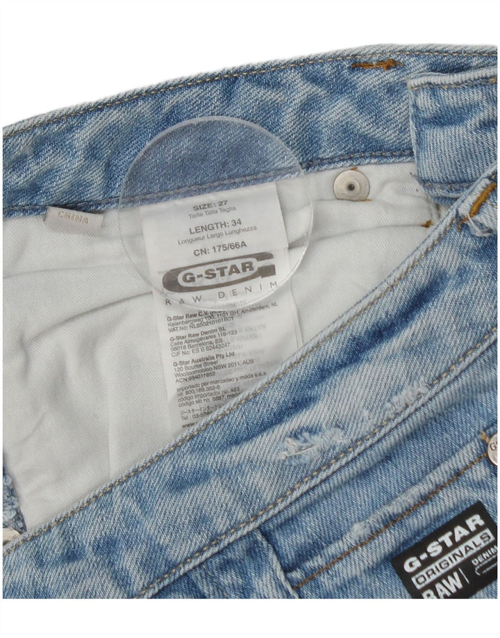 Ανδρικό G-Star Banana Slim Jeans W27 L30 Μπλε βαμβακερό