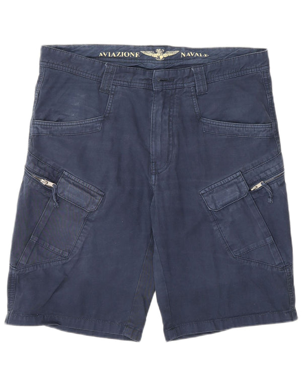 Ανδρικό σορτς Cargo Aviazione Navale IT 48 Medium W34 Navy Blue Cotton
