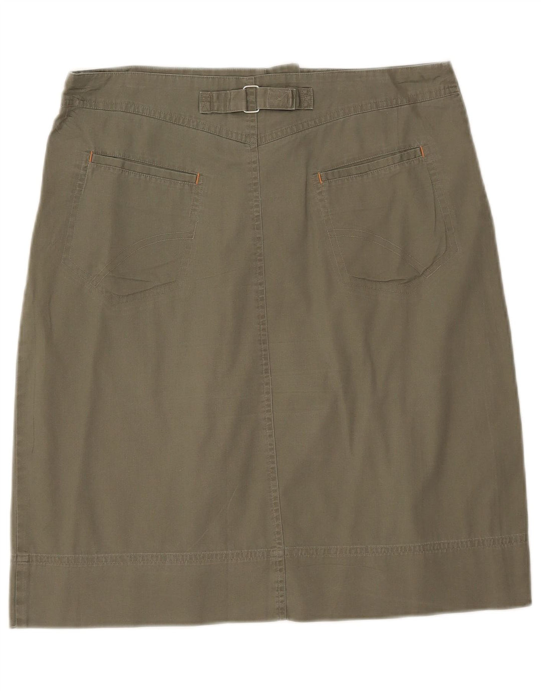 Awear Γυναικεία Φούστα Α σε γραμμή US 14 XL W33 Πράσινη Βαμβακερή