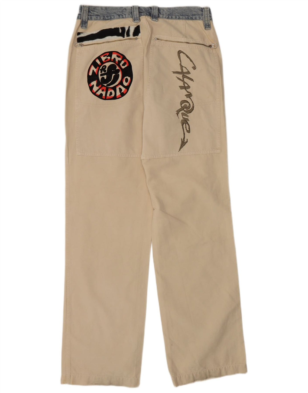 Ανδρικό παντελόνι Think Pink Regular Cargo EU 48 Medium W32 L33 Beige βαμβακερό