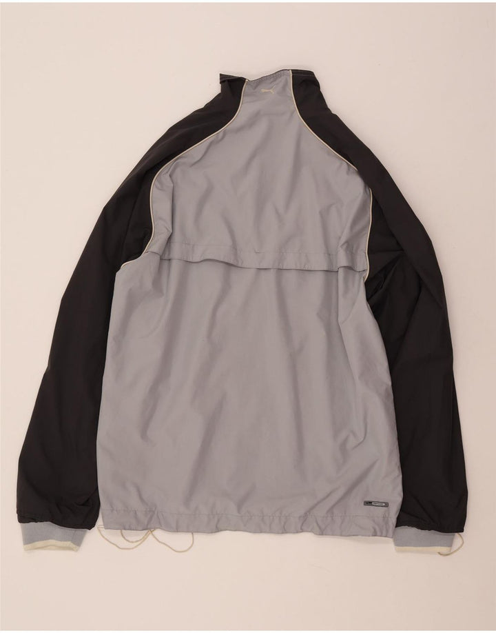 Ανδρική φόρμα PUMA Μπουφάν με μεγάλο γκρι χρώμα