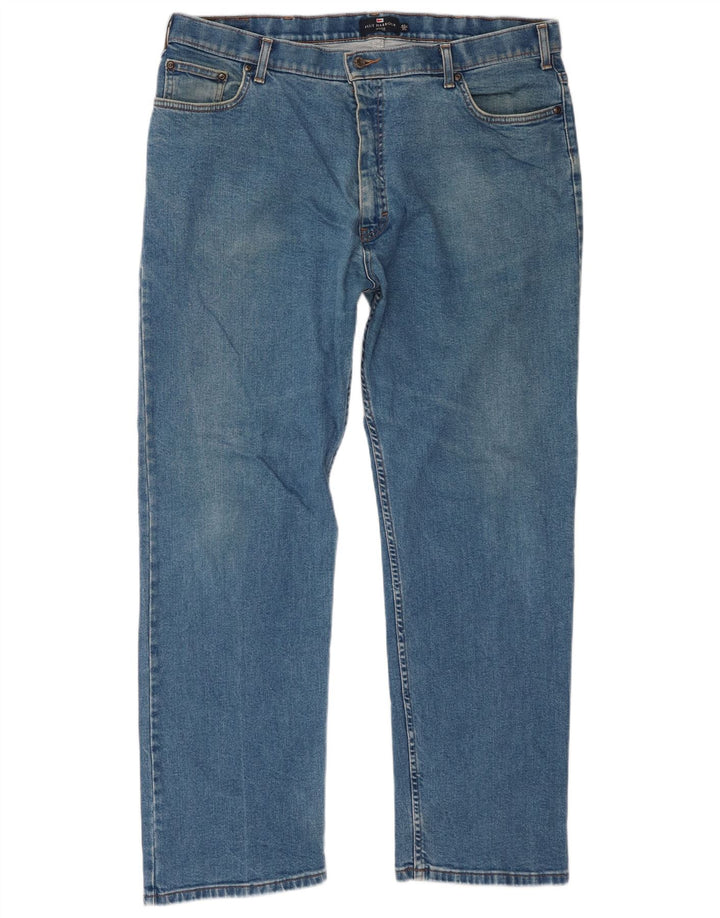Marks & Spencer Ανδρικό Τζιν Μπλε Harbor Straight W42 L31 Βαμβακερό
