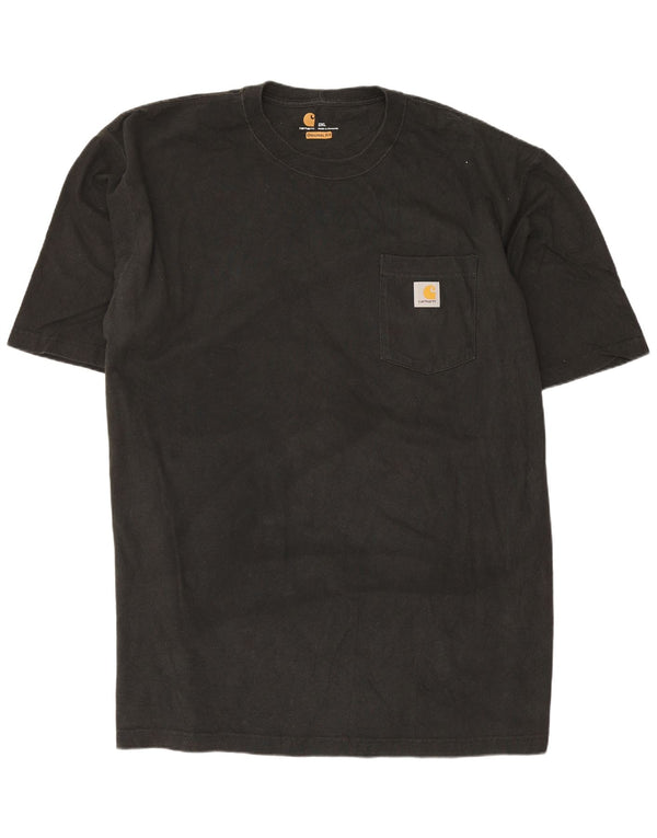 Ανδρικό T-Shirt Carhartt Original Fit Top 2XL Μαύρο βαμβακερό