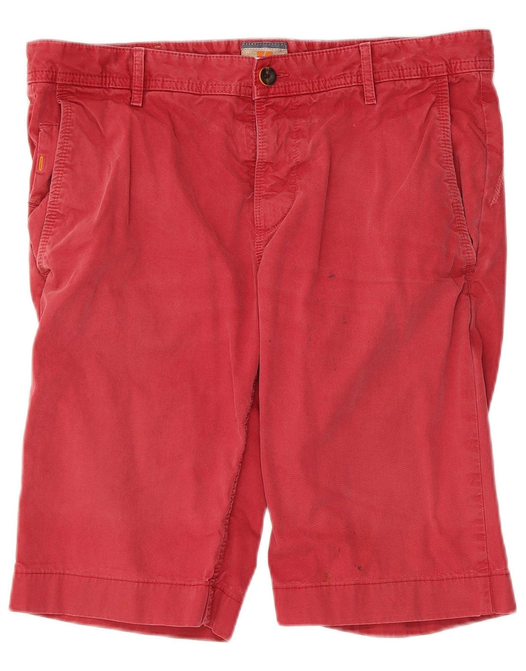 Ανδρικό σορτς Chino Hugo Boss W33 Μεσαίο κόκκινο βαμβακερό
