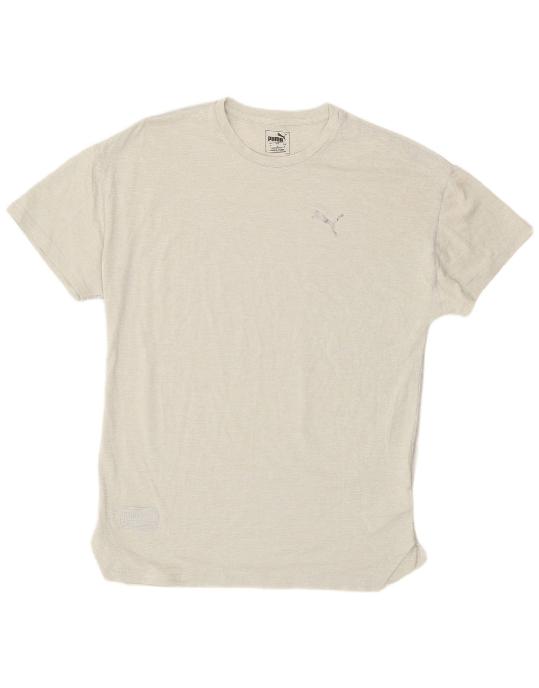 Ανδρικό T-Shirt Puma Τοπ μεσαίου γκρι πολυεστέρας