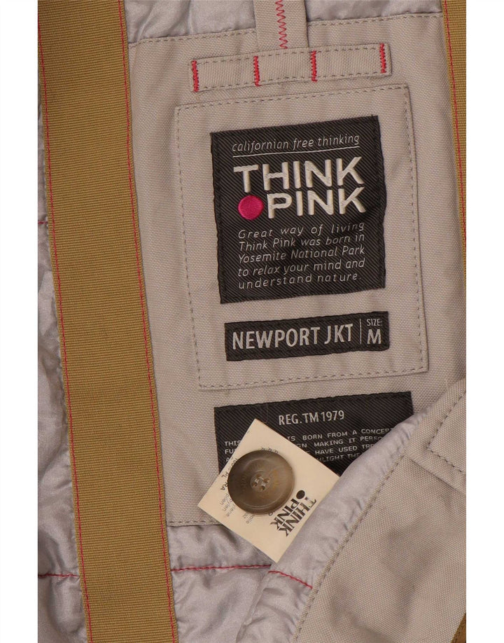 Think Pink γυναικείο τζάκετ UK 12 μεσαίο γκρι πολυπροπυλένιο
