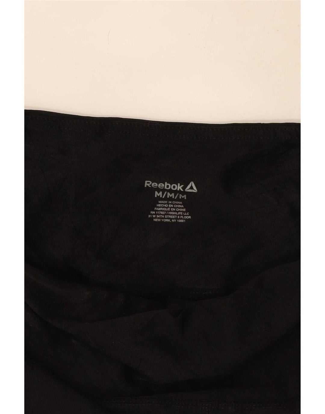 Γυναικεία γραφικά κολάν Reebok UK 12 Medium Black