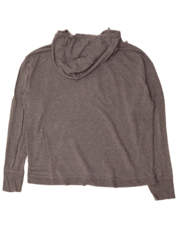 Ανδρικό Gap Loose Fit Hoodie Jumper Μικρή γκρι ριγέ βισκόζη