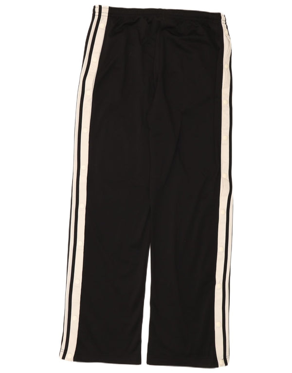 Adidas Mens Tracksuit Trousers UK 42/44 Large Black Polyester