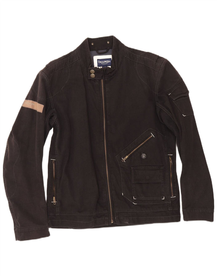 Ανδρικό μπουφάν Triumph Racer IT 50 Large Black