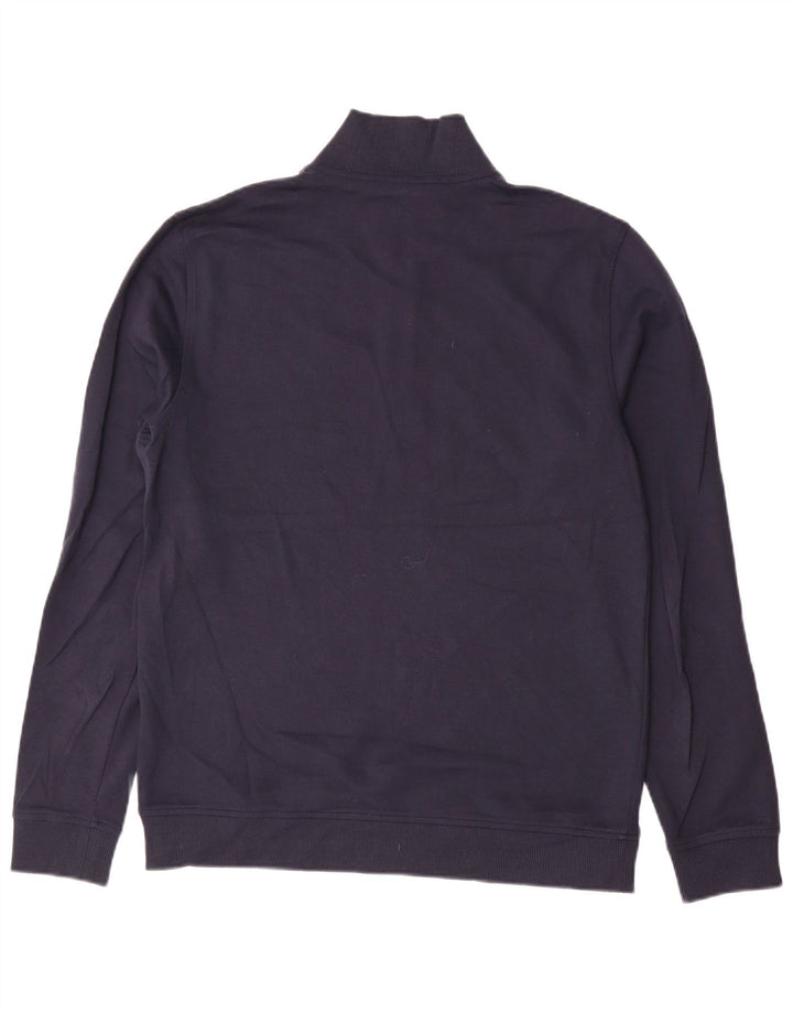 Ανδρικό φούτερ με φερμουάρ Ted Baker, Jumper Μέγεθος 3, Βαμβακερό μπλε ναυτικό