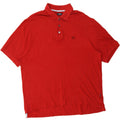 IZOD Mens Polo Shirt 2XL Red Vintage Izod and Second-Hand Izod from Messina Hembry 