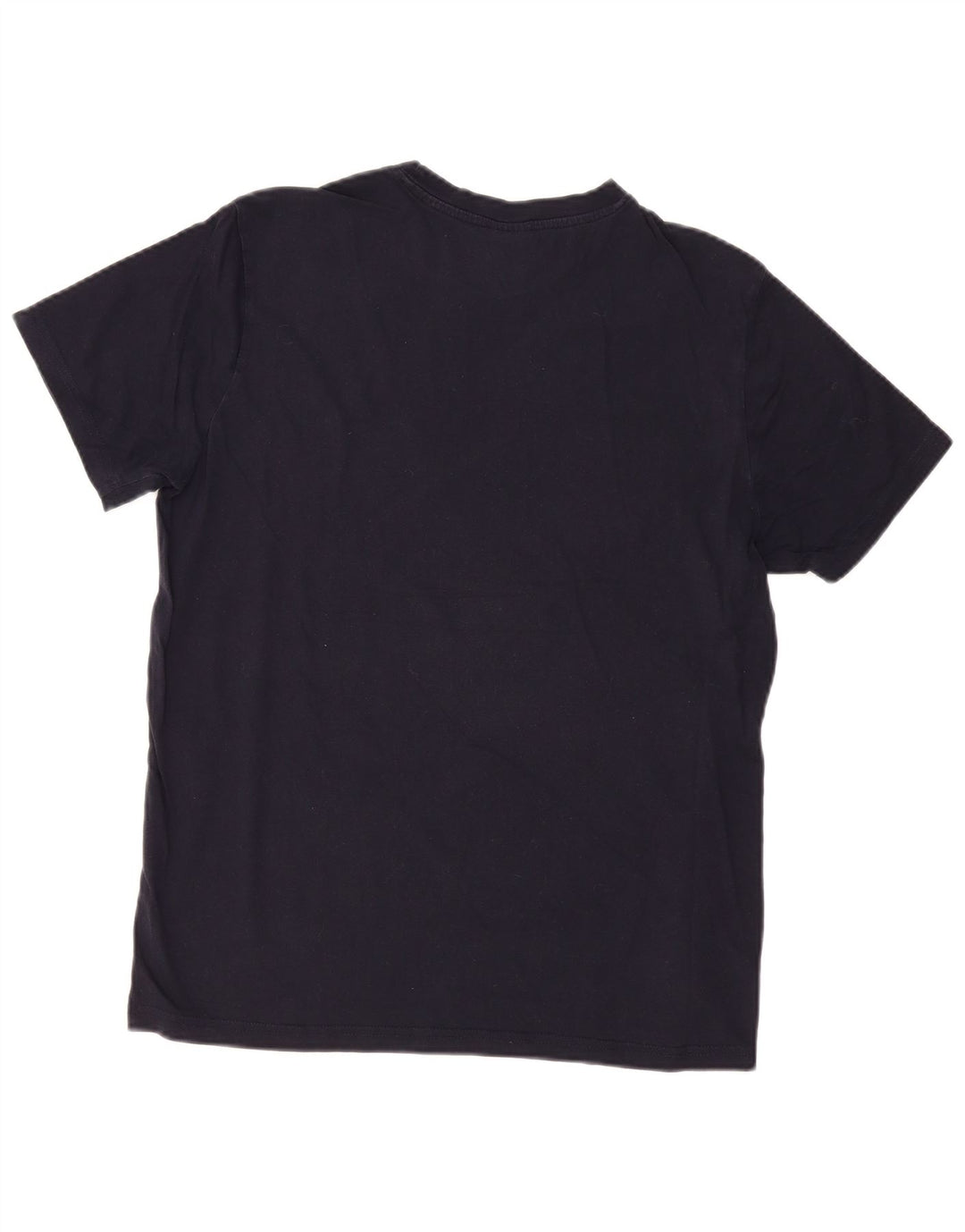 Ανδρικό γραφικό T-shirt CHAMPION Top Large Navy Blue από βαμβάκι
