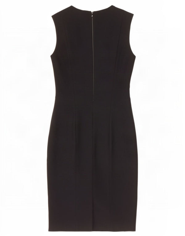 Zara Γυναικείο Αμάνικο Φόρεμα UK 4 XS Navy Blue