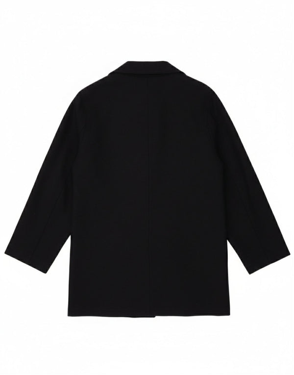 Laura Ashley Γυναικείο μπλέιζερ με 2 κουμπιά μπουφάν UK 10 Small Navy Blue Wool