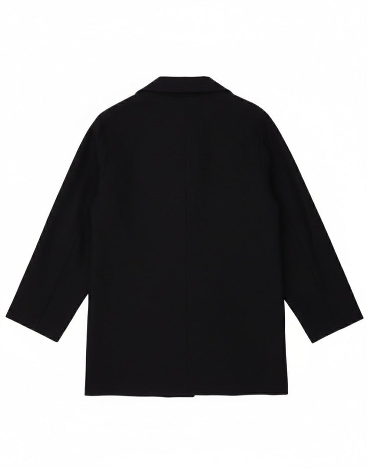 Laura Ashley Γυναικείο μπλέιζερ με 2 κουμπιά μπουφάν UK 10 Small Navy Blue Wool