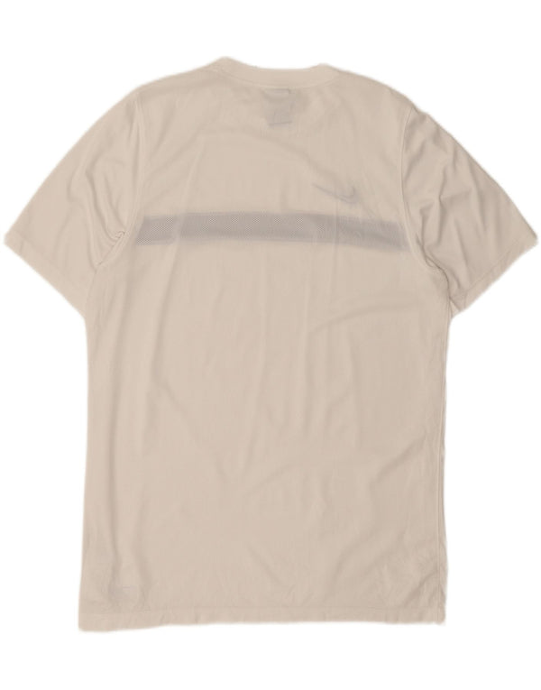 Ανδρικό T-Shirt Nike Dri Fit Top XL White Colourblock Polyester