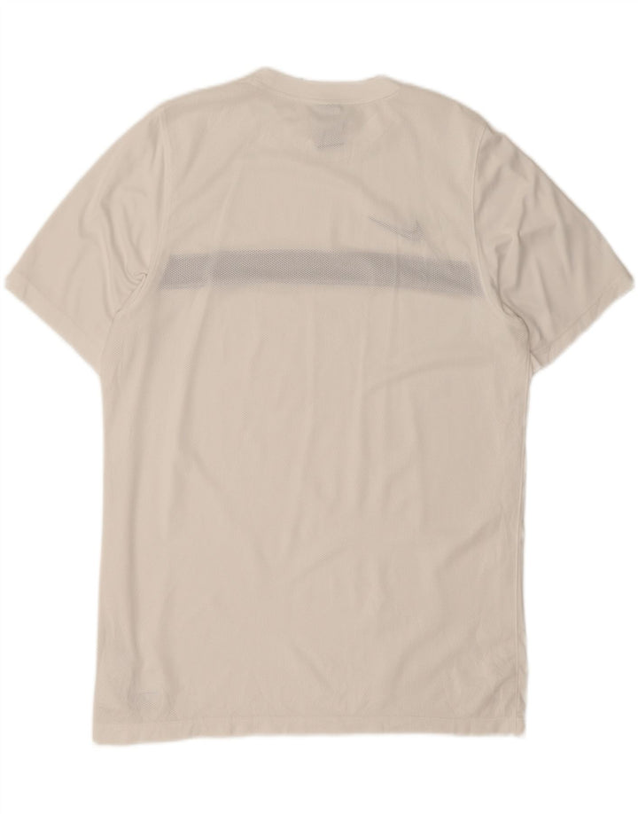 Ανδρικό T-Shirt Nike Dri Fit Top XL White Colourblock Polyester