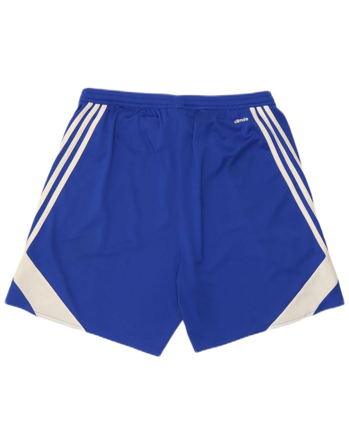 Ανδρικό σορτς Adidas Climalite με μεγάλο μπλε χρώμα πολυεστέρα