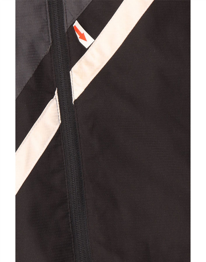 Ανδρικό μπουφάν με γραφικό αντιανεμικό Reebok UK 38 Medium Black Colourblock