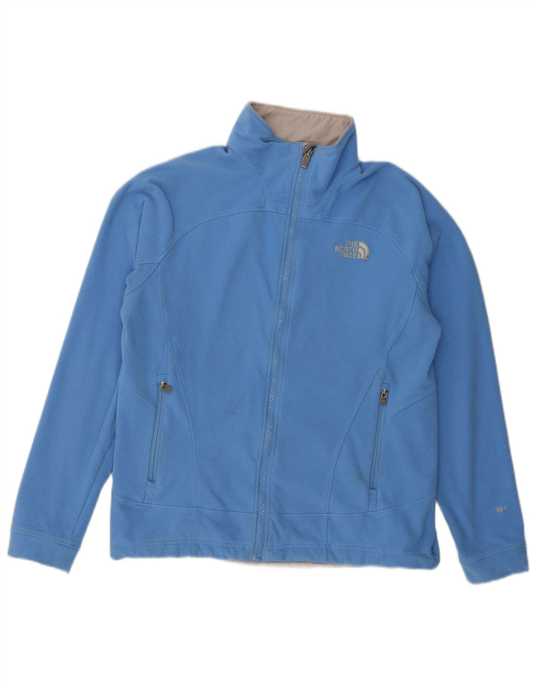The North Face Γυναικείο Fleece Jacket UK 16 Large Blue Polyester