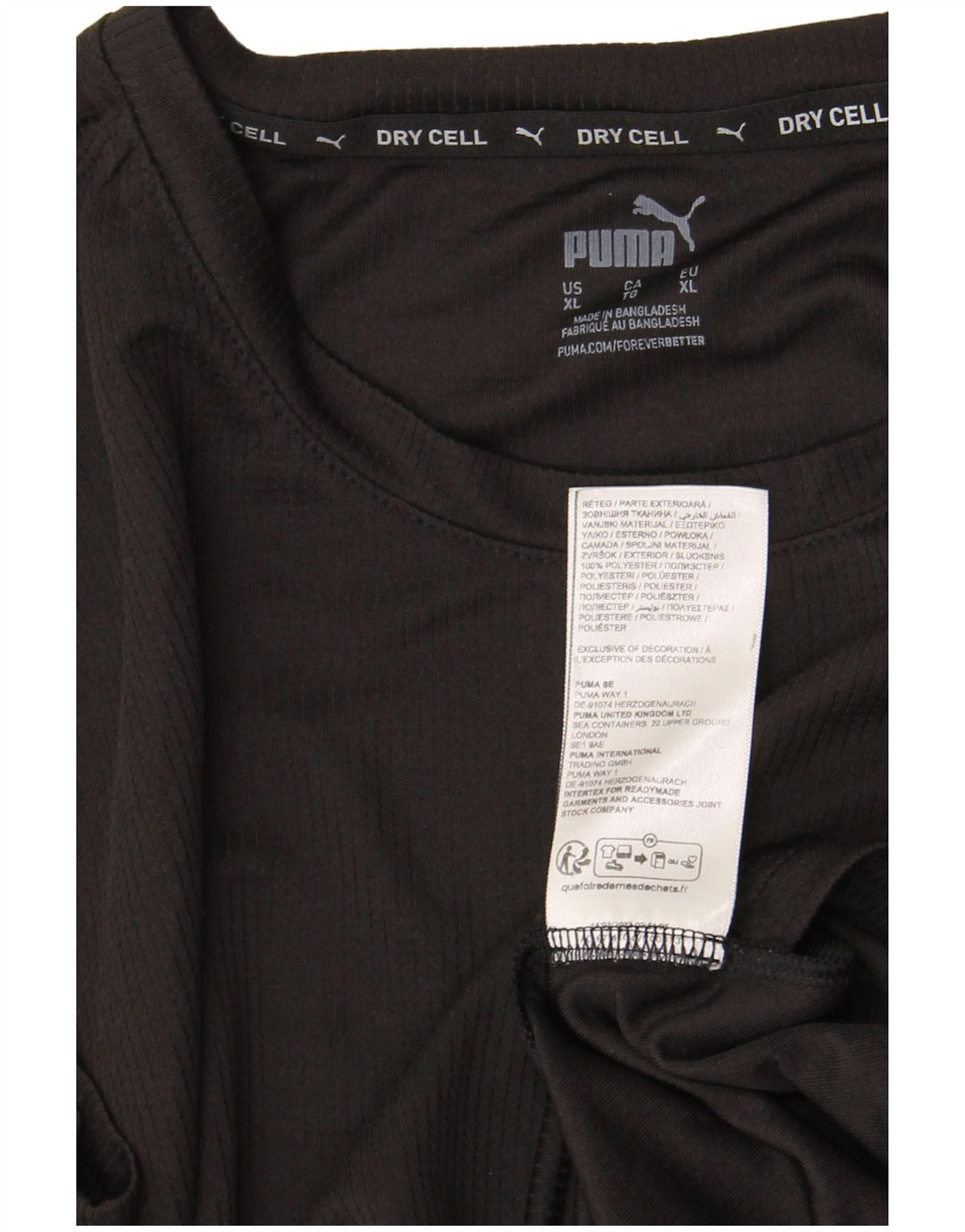 Ανδρικό T-Shirt Puma Top XL Μαύρο