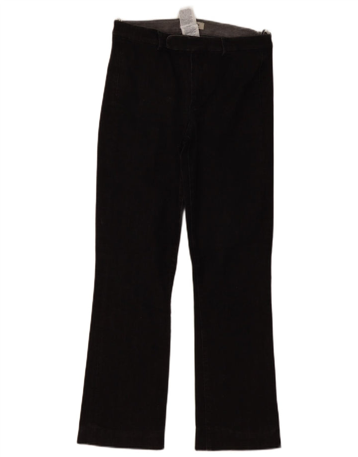 MAX MARA Γυναικεία Bootcut Jeans UK 10 Small W28 L28 Γκρι βαμβακερό