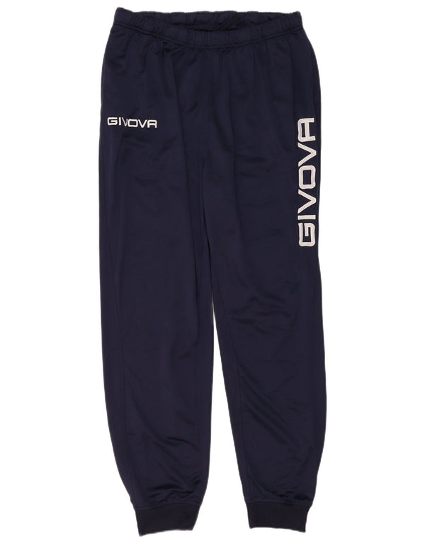 Givova Ανδρική φόρμα γραφικής φόρμας παντελόνι Joggers Medium Navy Blue