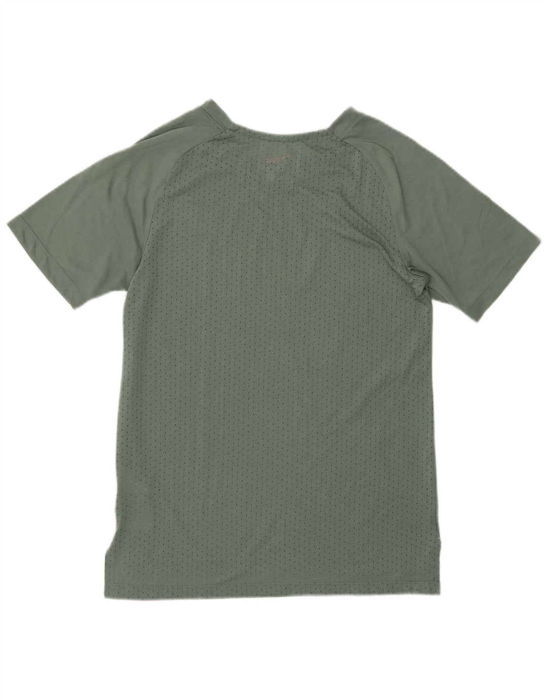 Γυναικείο μπλουζάκι NIKE Dri Fit Top UK 10 Small Green Polyester