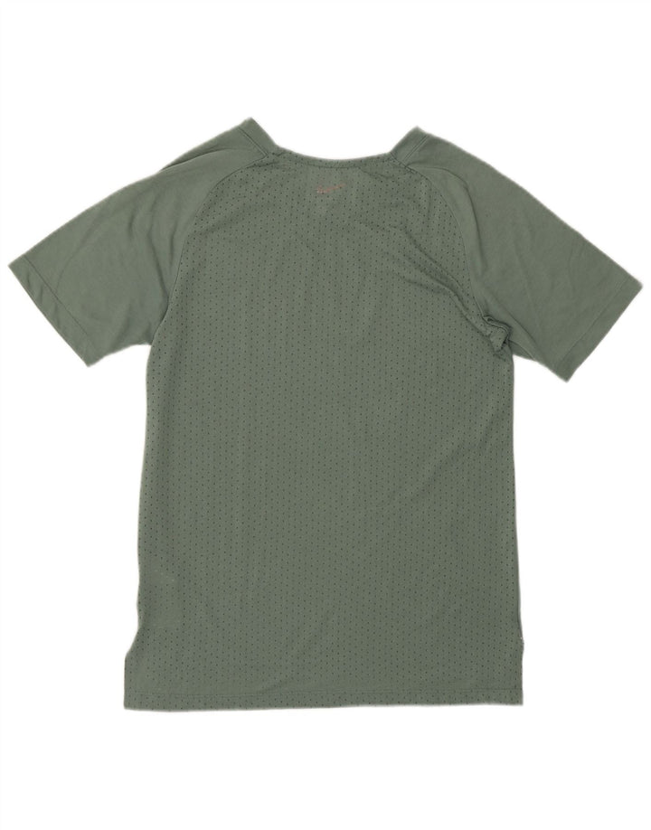 Γυναικείο μπλουζάκι NIKE Dri Fit Top UK 10 Small Green Polyester