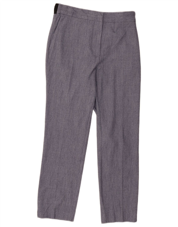 Zara Γυναικείο κανονικό παντελόνι Chino μεγάλο W30 L27 Μπλε