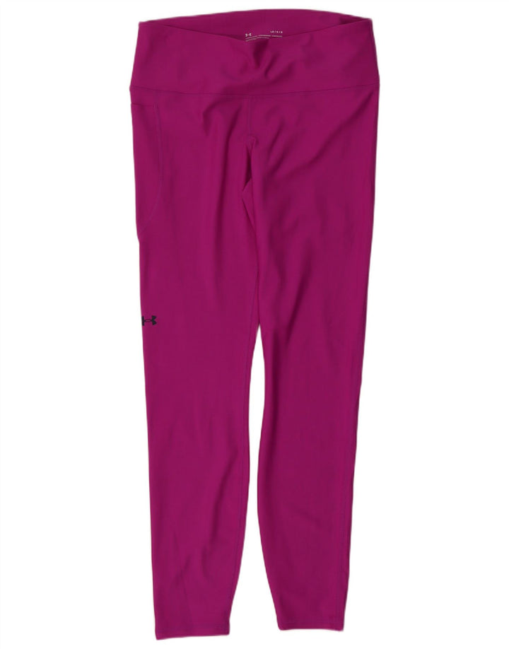Under Armour Γυναικείο Κολάν UK 14 Large Purple Polyester